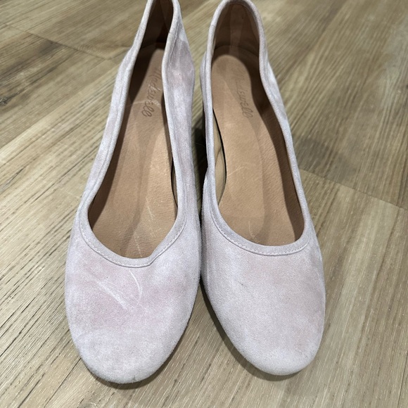 Madewell suede block heels  good condition sz  10 - Picture 3 of 8